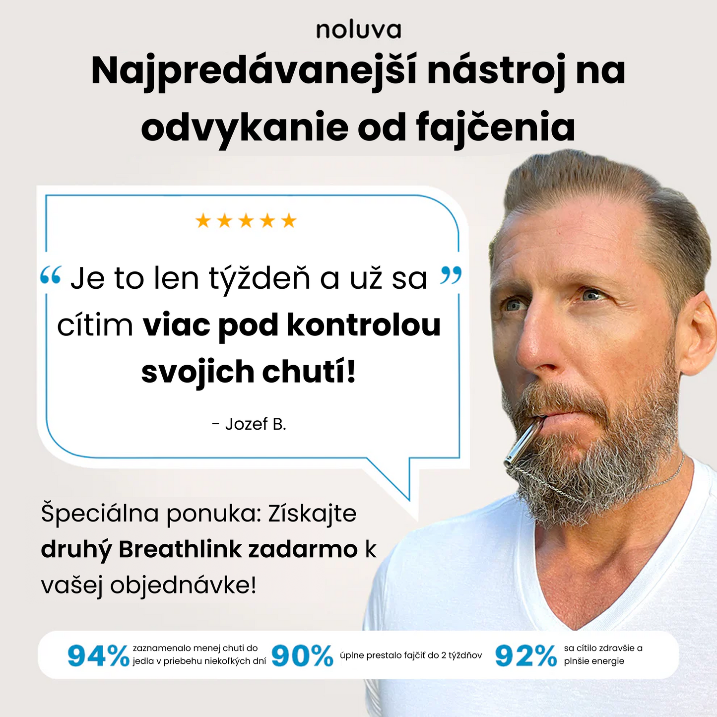 Prestaňte fajčiť pomocou Breathlinku